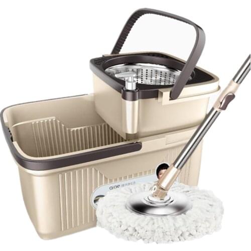 Rotary mop bar universal mop mop bucket household mopping bucket automatic lazy lazy hand-free wash