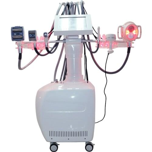 Vertical V10 +V9 3 +Cavitation + RF+Vacuum Roller+BIO +Laser slimming Machine