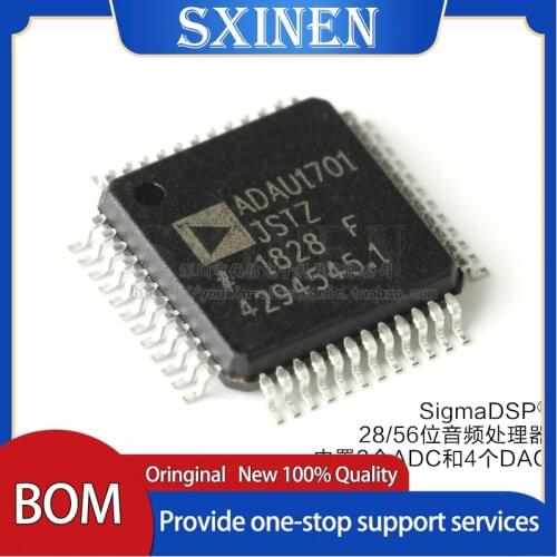 ADAU1701JSTZ-RL LQFP-48 28/56 Bit Audio Processor (DSP)
