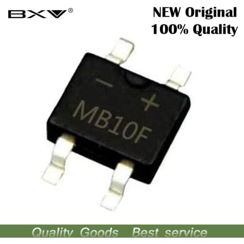 20pcs MB10F MB10 SOP4 1A 1000V SMD Bridge Stack Rectifier