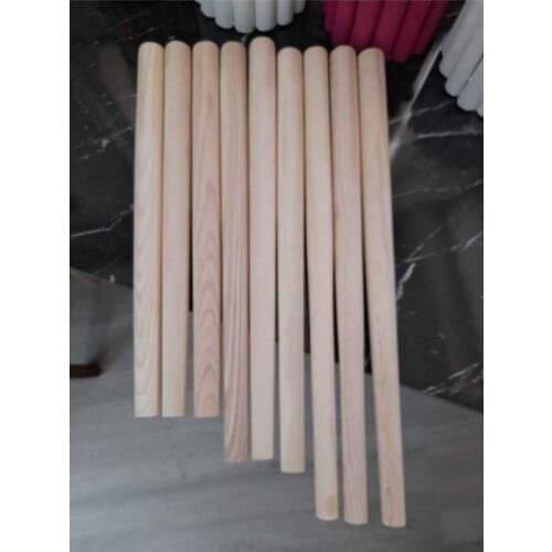 9 Pieces Nesting Table Legs Natural Wood Small Coffee Table Legs 41 cm - 45 cm - 49 cm