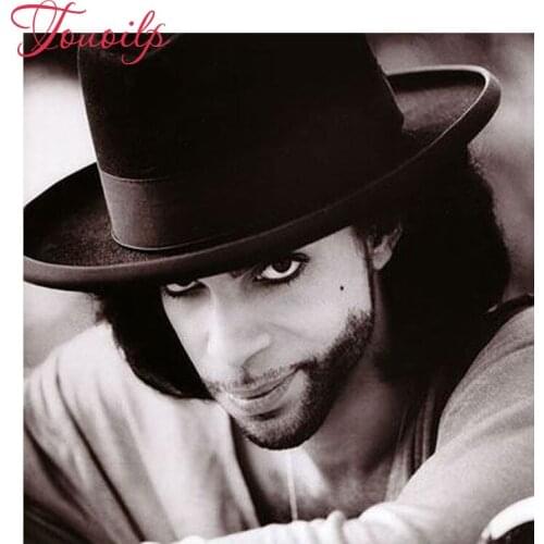 5D diy diamond embroidery cross full square&round drill Prince purple rain diamond painting mosaic home decoration