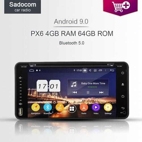 PX6 DSP Android 10.0 CAR DVD player 4G 64GB ROM 8Core For Toyota Corolla Camry RAV4 HILUX VIOS PRADO Land Cruiser Tundra FJ Rush