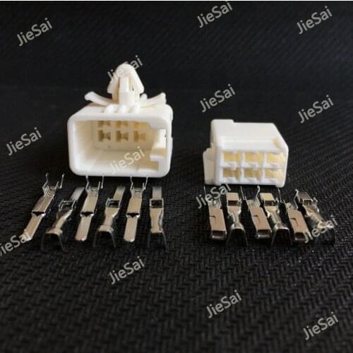 Wire Auto Connector 6 Pin 6240-5118 6240-1107 Female Male Plug Automotive Electrical Connector