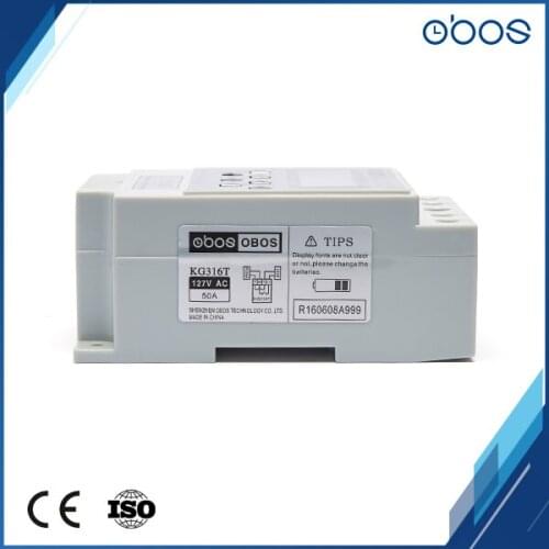 Free shipping 127 VAC timer switch relay din rail programmable timer with 10 times on/off per day timing set range 1min-168H