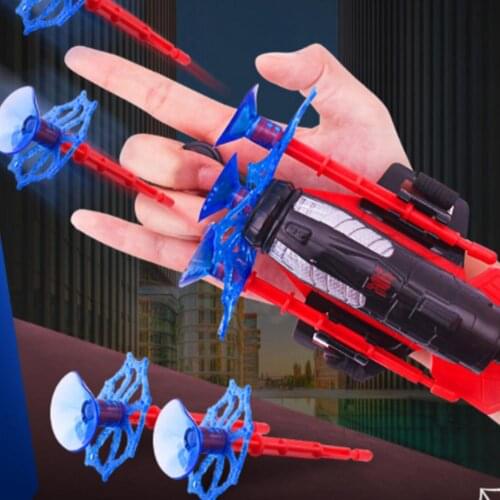 Target Bracelet Cool Jetting Eye-Catching Spider Web Leisure Toy Wrist Toy Targets For Indoor And Outdoor Games