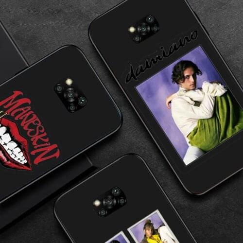 Maneskin Damiano David Phone Case For Xiaomi Mi Redmi Note 7 8 9 pro 8T 9T 9S 9A 10 Lite pro