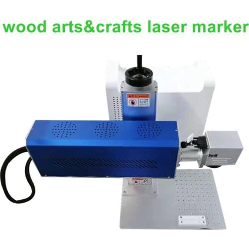 Galvo CO2 Laser Marking Machine 60w 35W CO2 Laser Printing Coding Engraving Machine with Rotary