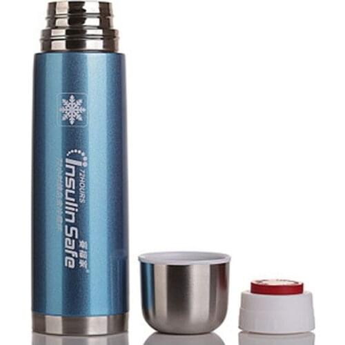 Insulino small Fridge Refrigerator Tem Display 36 or 72 Hours 2-8 Insulino Cooler Auto Refrigerator with LCD display