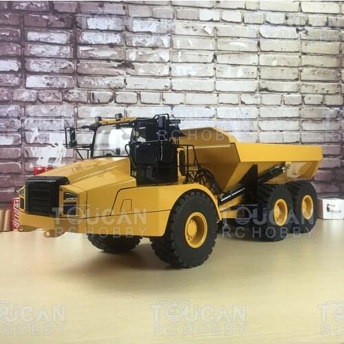 JZM DIM K745 1/14 RTR Metal Hydraulic RC Articulated Truck Remote Control Tipper Car Motor FS I6S Outdoor Toys For Boys TH19403