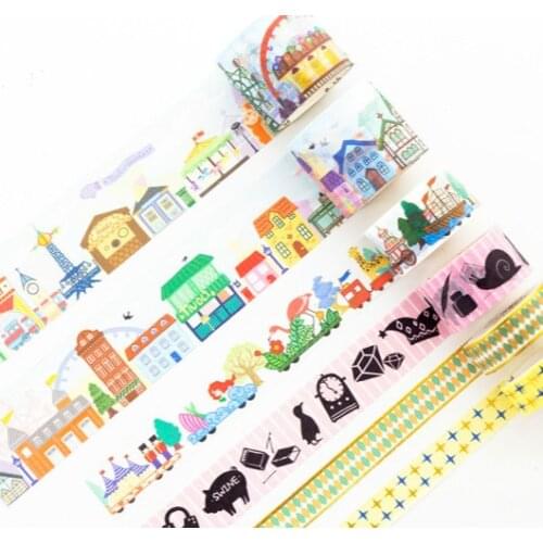 Fireworks Celebration Washi Tape Diy Scrapbooking Sticker Label Masking Tape School Office Supply Gift Stationery