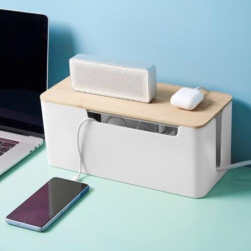 Power Strip Storage Box, Data Cable, Charger Socket, Power Strip, Cable Management Artifact, Desktop Organizer, Wire Shelter