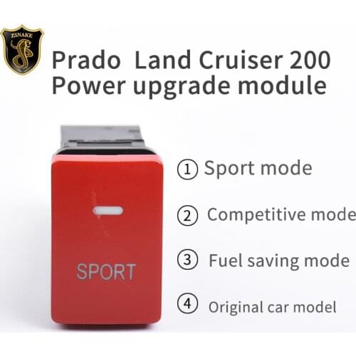 Toyota Prado 150 Land Cruiser 200 Throttle Power Module Acceleration Accessories TRD Electronic Throttle Upgrade Movement