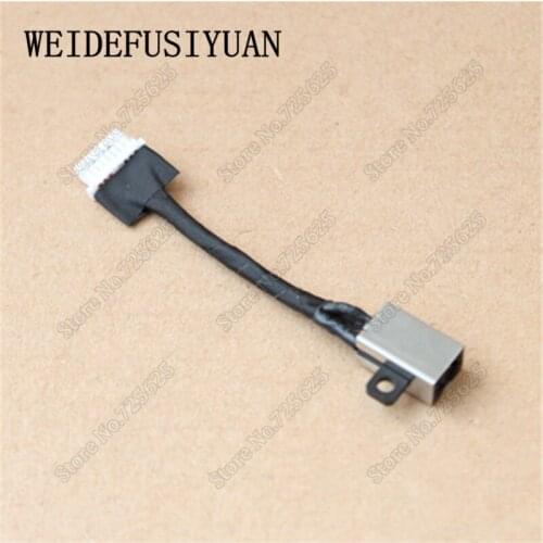 AC DC Power Jack Plug Socket Cable Harness for Dell Inspiron 7586 7786 I7586 I7786 P36E