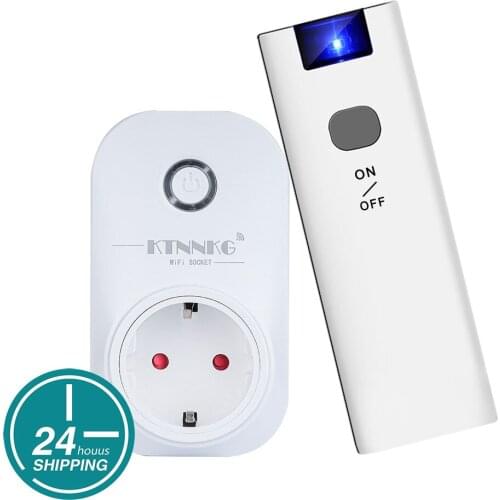 Wall socket 1Way plug power socket 16A embedded installation EU Square Schuko for smartphone tablet PC MP3 office kitchen DIY