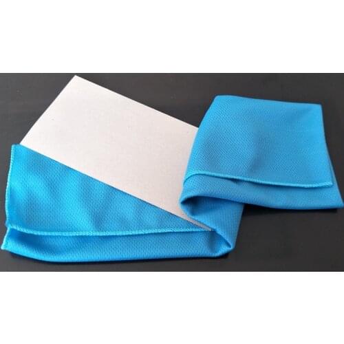 10Pcs Light Blue 85*35cm Cooling Towel Sweat Summer Ice Towel Ice Cool Towel High Quality Cold Towel Hot