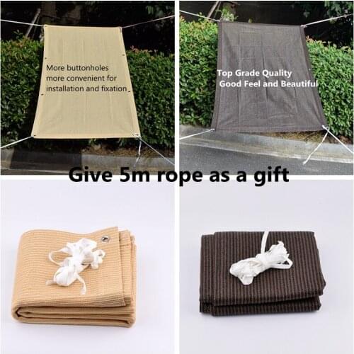 Hi-Quality Anti-UV Outdoor Sunshade Net Thicken Netting Terrace Car Garden Swimming Pool Nurse Plant Canopy Balcony Safety Fence