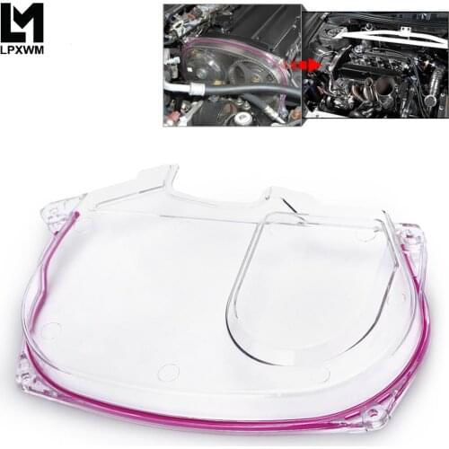 Clear Cam Gear For Mitsubishi Lancer Evolution EVO 9 IX Mivec 4G63 Timing Belt Cover Pulley 6334