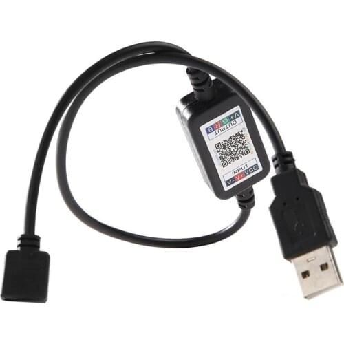 1 Pcs RGB Controler DC 5-24V Mini Phone APP Bluetooth USB Cable Controller for RGB LED Strip Light