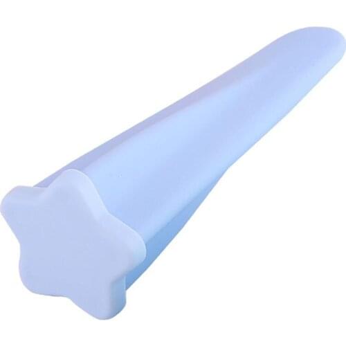 1pcs Silicone Ice Cream Mould Ice Cube Tray Diy Dessert Ice Pop Mold Popsicle Barrel With Popsicle Stick Kitchen Ice Cream Tools