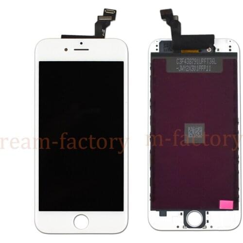 10pcs Quality LCD Touch Screen for iPhone 6 4.7inch Display Digitizer Assembly No Dead Pixel Free DHL