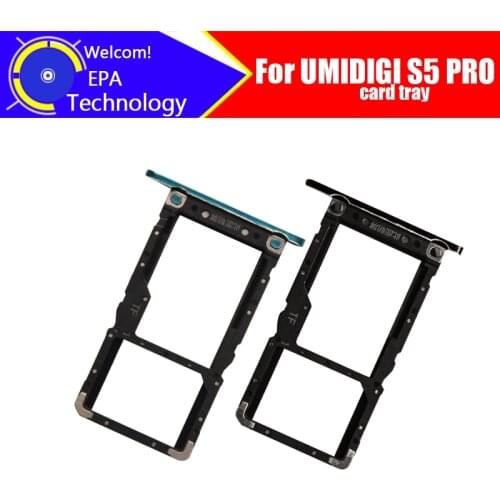 UMIDIGI S5 PRO Card Tray 100% Original New High Quality SIM Card Tray Sim Card Slot Holder Repalcement for UMIDIGI S5 PRO