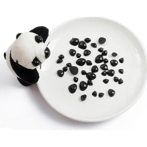 100Pcs 6-14mm Black Plastic Safety Eyes For Bear doll Animal Puppet DIY Crafts Children Kids Toys Eyes Accessories