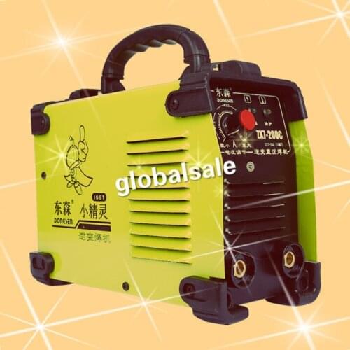 FREE SHIPPING Popular in China IGBT DC Inverter welding equipment MMA welding machine ZX7-200C with complete accessories