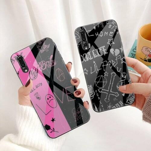 Lil Peep Love Hell Boy Phone Case Tempered Glass For Huawei P30 P20 P10 lite honor 7A 8X 9 10 mate 20 Pro