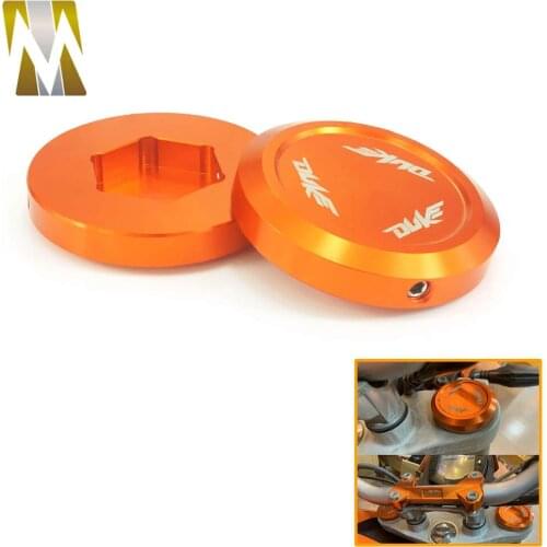 For KTM DUKE 125 200 250 390 690 990 1090 1190 1290 All Year Motorcycle Front Fork Top Cover Cap DUKE200 DUKE250 DUKE390 DUKE690