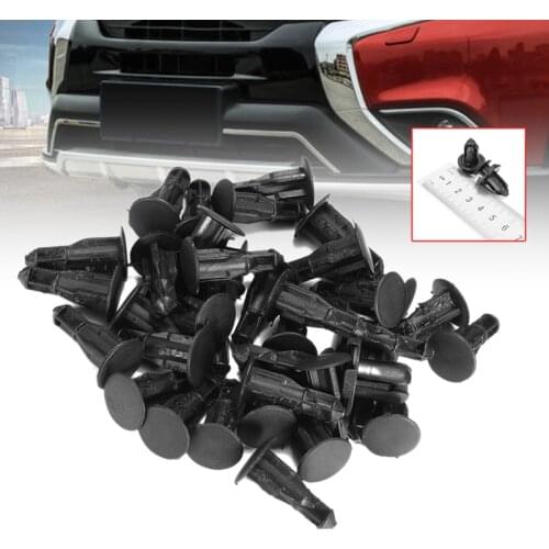9mm Auto Bumper Fender Buckle Mudflap Splash Guard Rivet Push Clips Retainer for Mitsubishi Endeavor Outlander