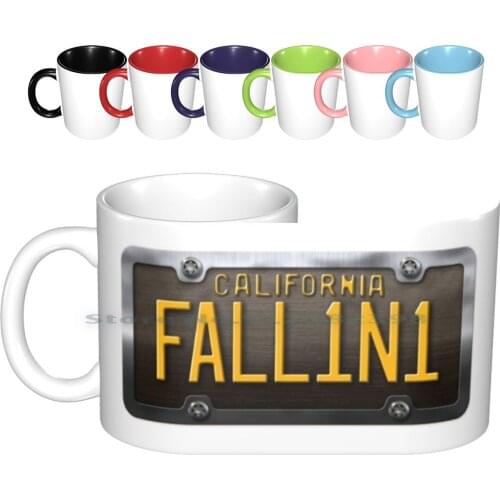 Fall1n1 Ceramic Mugs Coffee Cups Milk Tea Mug Lucifer Detective Devil Angel Samael Satan Lux Decker Mazikeen Amenadiel Los