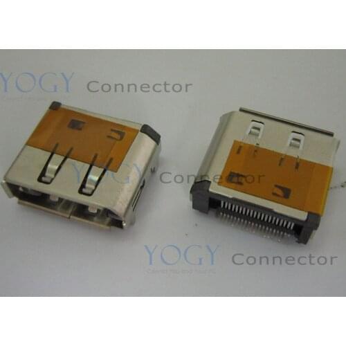 1pcs Laptop motherboard common use DisPlayPort socket, 4 fixed feet dip female displayport connector