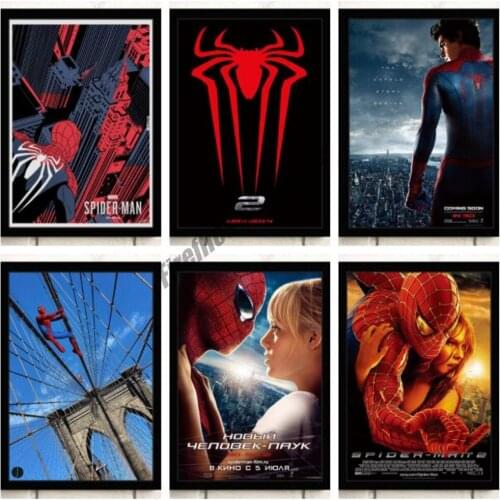 Marvel Hero Spider-Man Diamond Painting Cross Stitch Kits Full Square Picture of DIY Mosaic Diamond Embroidery Kids Home Decor