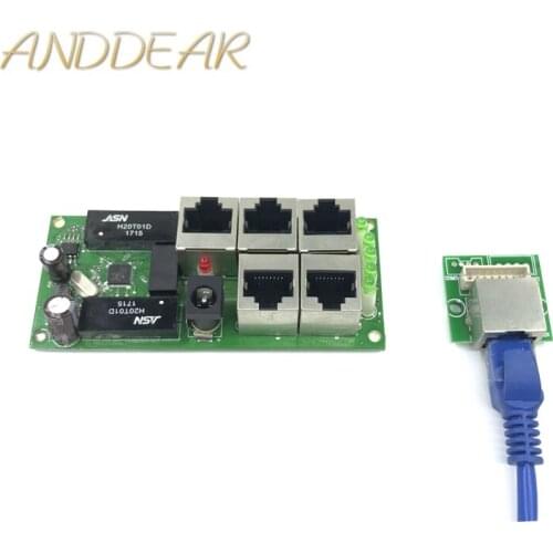 OEM high quality mini cheap priceule5-port HUB capture packet mirroring Any port capture packet data captureEthernetswitchmodule