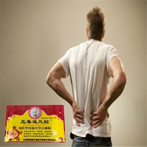 Wholesale Leg /Heel/ knee /Joint Pain Relief Patch 8 Pcs/bag Snow Toad Self Heating Analgesic Plasters for Rapid Relieve pain