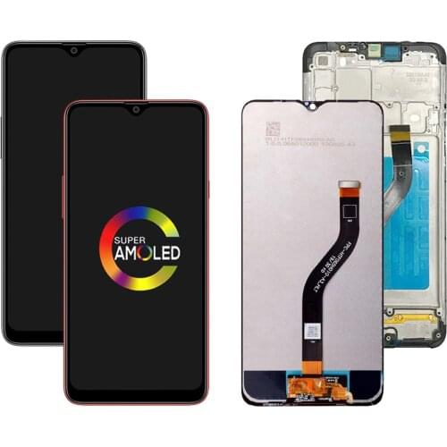 Original 6.5" 2019 LCD for SAMSUNG Galaxy A20s LCD Touch Screen Digitizer With Frame Replacement A20s SM-A207F SM-A207G