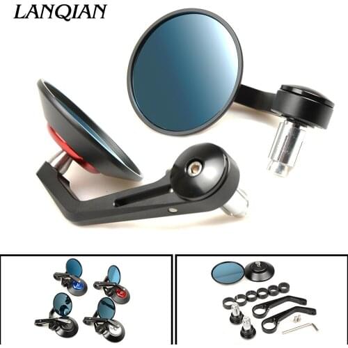 7/8" Universal motorcycle Mirror View Side Rear Mirror For Kawasaki VERSYS 1000 VULCAN/S 650cc Z800 Z 1000SX honda cb500x