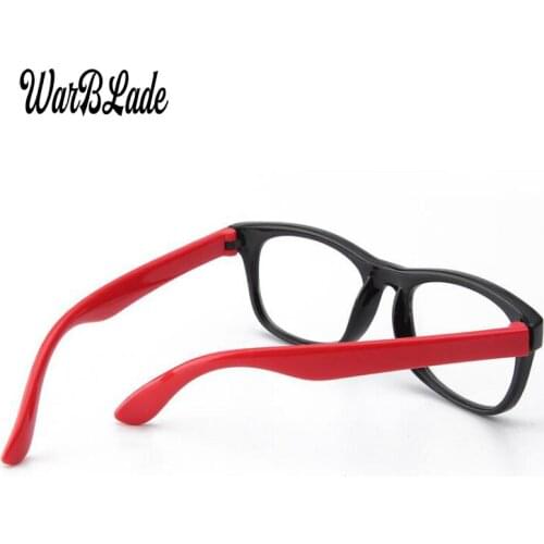 WarBLade Girls Boys Soft Flexible Eyewear Frames Kids Safety Eye Glasses Frames Optical Frames Silicone Children Clear Glasses