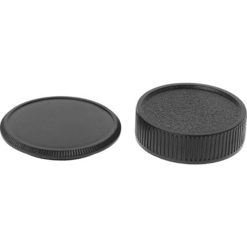 Rear Lens Body Cap Camera Cover M42 42mm Anti-dust Screw Mount Protection Black