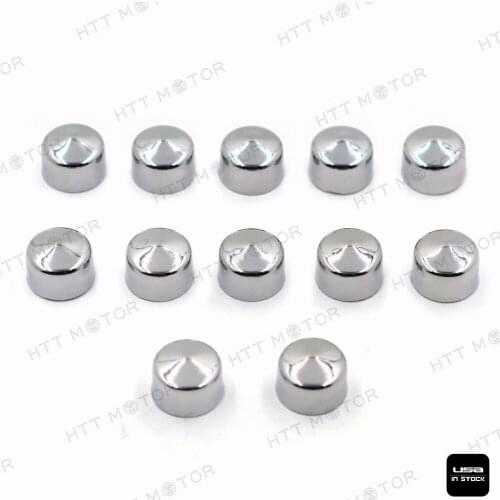 Aftermarket Motorcycle parts 12 Piece Chrome Cap Dress Kit for 99-06 Harley Davidson Softail & Dyna Primary Cover Bolt