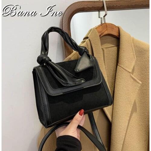 2021 Autumn And Winter New Ladies Shoulder Bag Designer High Quality Suede Messenger Bag Fashion Solid Color Luxury Handbag