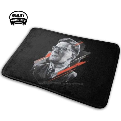 Dmitri Shostakovich Famous Composer 3D Household Goods Mat Rug Carpet Cushion Shostakovich Russia Russian Music Soviet Soviet