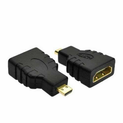 10pcs HDMI Female to Micro HDMI Male F/M Adapter Connector HD TV Camera