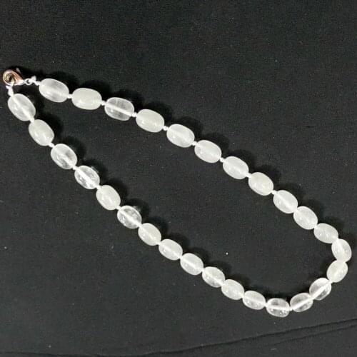 3pcs Fashion Bohemian Tribal Jewelry Knotted Clear Quartz Dream ji Agates Barral Beads Natural Drums Stone Beads Necklace Free