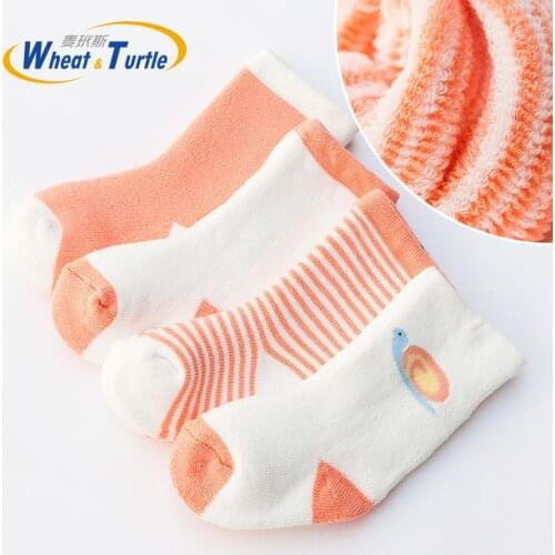 4 Pairs Baby Socks Warm Infant Socks Newborns Socks for Boys Birthday Gifts for Boy & Girls 0-24 Months Winter Socks For Baby