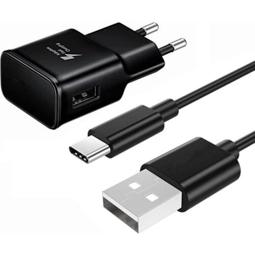 For Samsung Galaxy Note 10 S10 lite S21 FE A12 Quick USB Adapter Adaptive Fast Charger cable for huawei P Smart 2021 Y6p Y5 2019