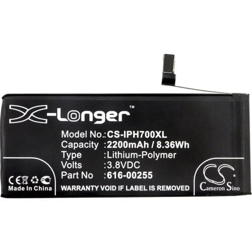 Cameron Sino 2200mAh Battery for Apple A1660 A1778 A1779 A1780 iPhone 7,616-00255