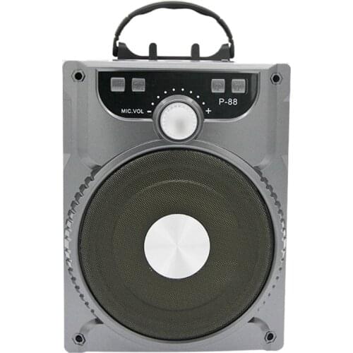 Bluetooth Speaker Karaoke Microphone High-Power Portable Bluetooth Speaker Double Bass Ballast