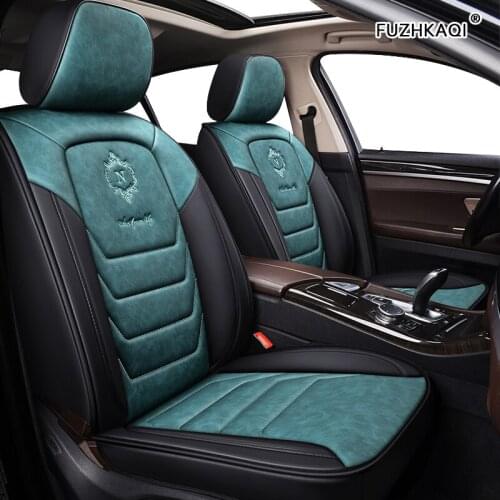 FUZHKAQI leather car seat cover For lada 2114 granta xray vesta sw cross kalina kalina accessories covers for vehicle seats